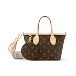 Replica Louis Vuitton Neverfull BB Bag M46705 Brown