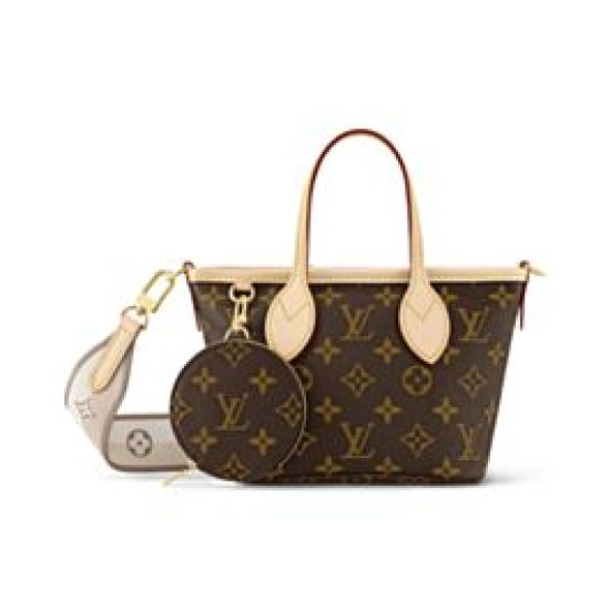 Replica Louis Vuitton Neverfull BB Bag M46705 Brown Replica Louis Vuitton Neverfull BB Bag M46705 Brown