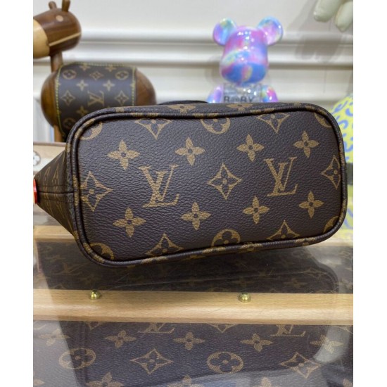 Replica Louis Vuitton Neverfull BB Bag M46705 Brown Replica Louis Vuitton Neverfull BB Bag M46705 Brown