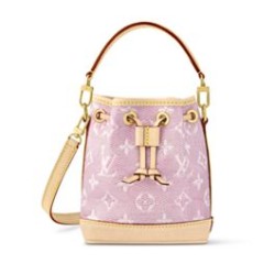 Replica Louis Vuitton Nano Noe Bag M82427 Purple