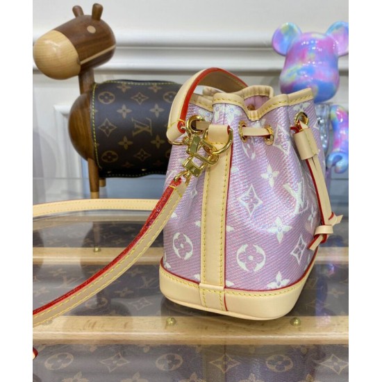 Replica Louis Vuitton Nano Noe Bag M82427 Purple Replica Louis Vuitton Nano Noe Bag M82427 Purple