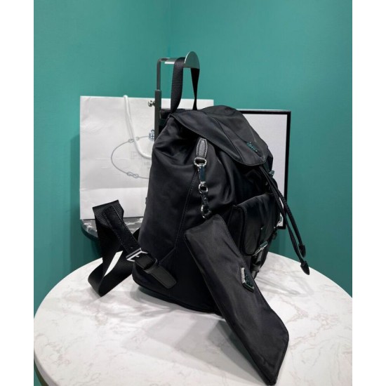 Replica Prada Re-Nylon Medium Backpack 1BZ811 Black Replica Prada Re-Nylon Medium Backpack 1BZ811 Black