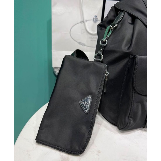 Replica Prada Re-Nylon Medium Backpack 1BZ811 Black Replica Prada Re-Nylon Medium Backpack 1BZ811 Black