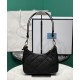 Replica Prada Re-Nylon Mini-Bag 1BC204 Black Replica Prada Re-Nylon Mini-Bag 1BC204 Black