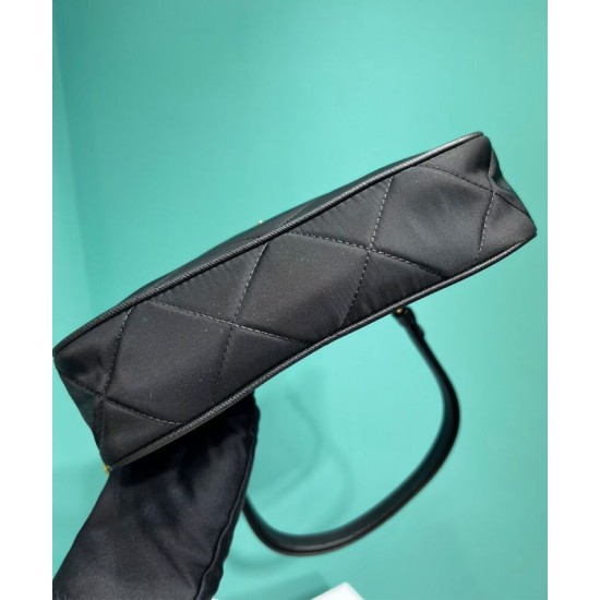 Replica Prada Re-Nylon Mini-Bag 1BC204 Black Replica Prada Re-Nylon Mini-Bag 1BC204 Black