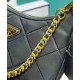 Replica Prada Re-Nylon Mini-Bag 1BC204 Black Replica Prada Re-Nylon Mini-Bag 1BC204 Black
