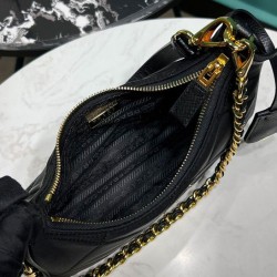 Replica Prada Re-Nylon Mini-Bag 1BC204 Black