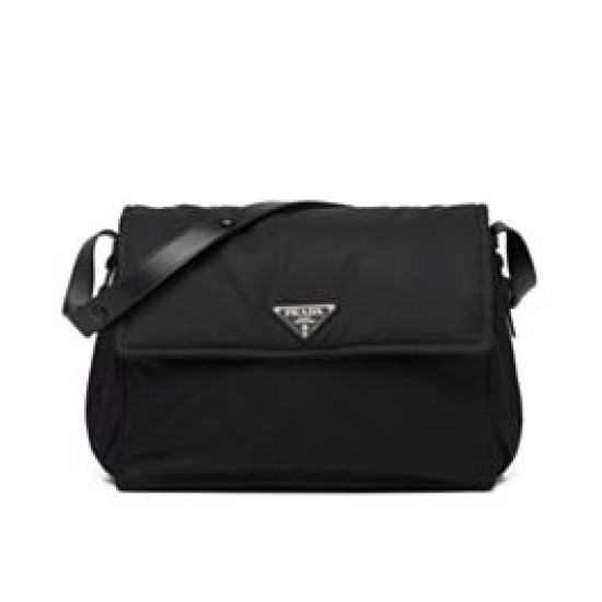 Fake Prada Re-Nylon Large Padded Shoulder Bag 1BD256 Black Replica Replica Prada Re-Nylon Large Padded Shoulder Bag 1BD256 Black