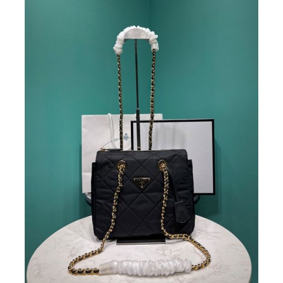 Replica Prada Re-Nylon Tote Bag 1BG468 Black Replica Prada Re-Nylon Tote Bag 1BG468 Black