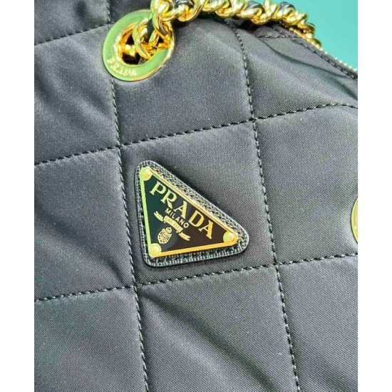 Replica Prada Re-Nylon Tote Bag 1BG468 Black Replica Prada Re-Nylon Tote Bag 1BG468 Black