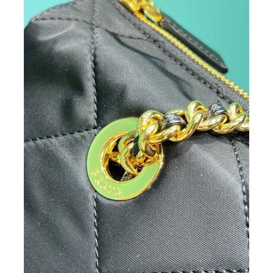 Replica Prada Re-Nylon Tote Bag 1BG468 Black Replica Prada Re-Nylon Tote Bag 1BG468 Black
