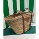 Replica Prada Straw And Leather Tote Bag 1BG312 Coffee Replica Prada Straw And Leather Tote Bag 1BG312 Coffee