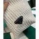 Fake Prada Crochet Tote Bag 1BG392 Cream Replica Replica Prada Crochet Tote Bag 1BG392 Cream