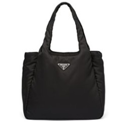 Replica Prada Large Padded Re-Nylon Tote Bag 1BG449 Black