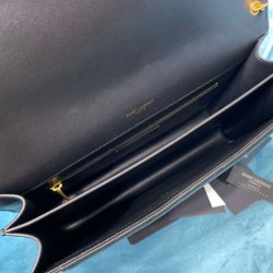Replica YSL Saint Laurent Gaby Satchel Bag In Quilted Lambskin Black