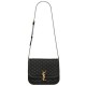 Replica YSL Saint Laurent Solferino Medium Supple Satchel Bag In Quilted Lambskin Black Fake YSL Saint Laurent Solferino Medium Supple Satchel Bag In Quilted Lambskin Black Replica