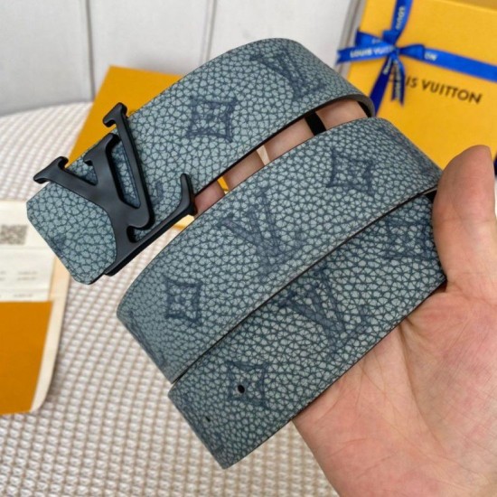 Fake Louis Vuitton LV Shape MNG Climbing 40MM Reversible Belt M0573V Replica