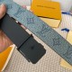 Fake Louis Vuitton LV Shape MNG Climbing 40MM Reversible Belt M0573V Replica