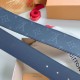 Replica Louis Vuitton LV Dove 40MM Reversible Belt In Monogram Eclipse Canvas M0576V Fake Louis Vuitton LV Dove 40MM Reversible Belt In Monogram Eclipse Canvas M0576V Replica