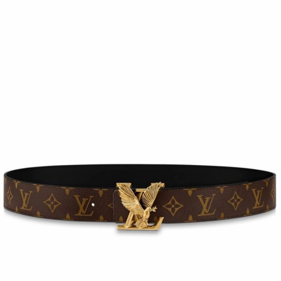 Fake Louis Vuitton LV Dove 40MM Reversible Belt In Monogram Canvas M0577T Replica