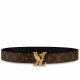 Fake Louis Vuitton LV Dove 40MM Reversible Belt In Monogram Canvas M0577T Replica