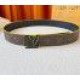 Fake Louis Vuitton LV Broken 40mm Reversible Belt In Monogram Canvas M0612V Replica