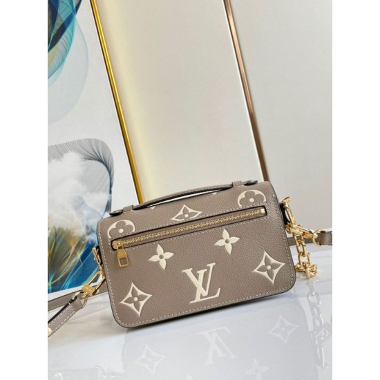 Fake Louis Vuitton Pochette Metis East West Bag M23081 Monogram Empreinte Replica Fake Louis Vuitton Pochette Metis East West Bag M23081 Monogram Empreinte Replica