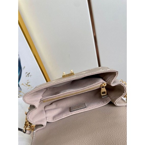 Fake Louis Vuitton Pochette Metis East West Bag M23081 Monogram Empreinte Replica Fake Louis Vuitton Pochette Metis East West Bag M23081 Monogram Empreinte Replica