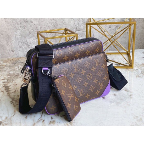Fake Louis Vuitton Trio Messenger Bag In Monogram Macassar Canvas M46266 Replica Replica Louis Vuitton Trio Messenger Bag In Monogram Macassar Canvas M46266