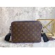 Fake Louis Vuitton Trio Messenger Bag In Monogram Macassar Canvas M46266 Replica Replica Louis Vuitton Trio Messenger Bag In Monogram Macassar Canvas M46266