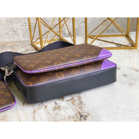 Fake Louis Vuitton Trio Messenger Bag In Monogram Macassar Canvas M46266 Replica Replica Louis Vuitton Trio Messenger Bag In Monogram Macassar Canvas M46266