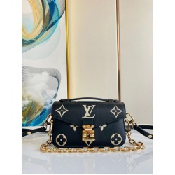 Fake Louis Vuitton Pochette Metis East West Bag M46596 Monogram Empreinte Replica Replica Louis Vuitton Pochette Metis East West Bag M46596 Monogram Empreinte