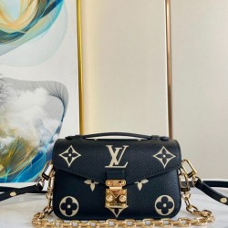 Replica Louis Vuitton Pochette Metis East West Bag M46596 Monogram Empreinte 