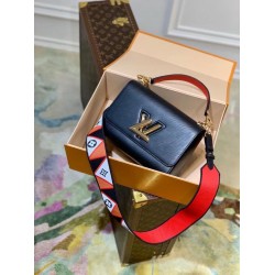 Replica Louis Vuitton Twist MM Bag with Karakoram Strap M59027