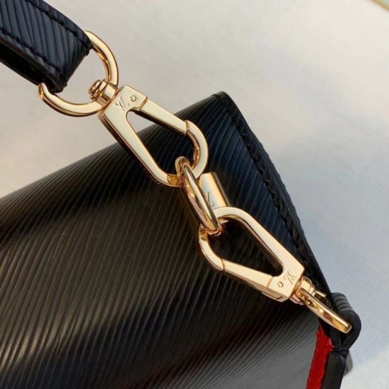 Replica Louis Vuitton Twist MM Bag with Karakoram Strap M59027