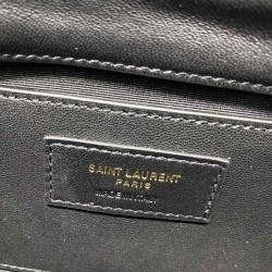Replica YSL Saint Laurent Nolita Bag Black Gold