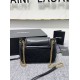 Fake YSL Saint Laurent Nolita Bag Black Gold Replica Replica YSL Saint Laurent Nolita Bag Black Gold