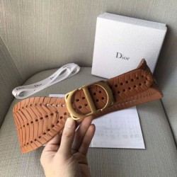 Replica Dior 30 Montaigne 40MM Belt Camel