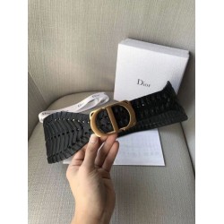 Replica Dior 30 Montaigne 40MM Belt Black Fake Dior 30 Montaigne 40MM Belt Black Replica