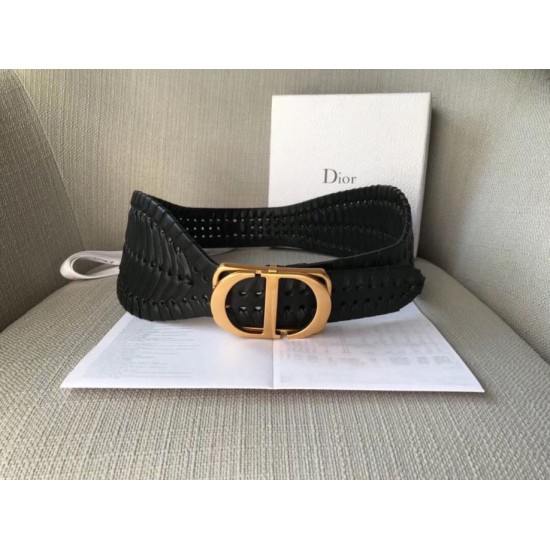 Replica Dior 30 Montaigne 40MM Belt Black Fake Dior 30 Montaigne 40MM Belt Black Replica