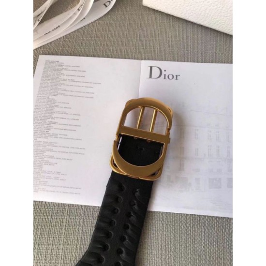 Replica Dior 30 Montaigne 40MM Belt Black Fake Dior 30 Montaigne 40MM Belt Black Replica