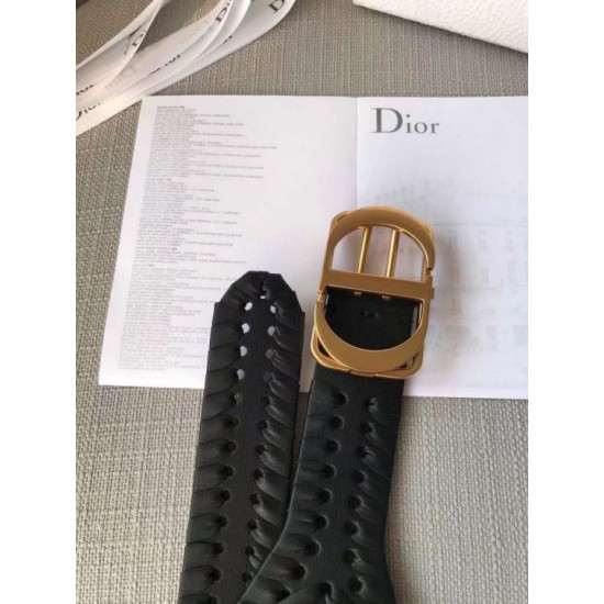 Replica Dior 30 Montaigne 40MM Belt Black Fake Dior 30 Montaigne 40MM Belt Black Replica