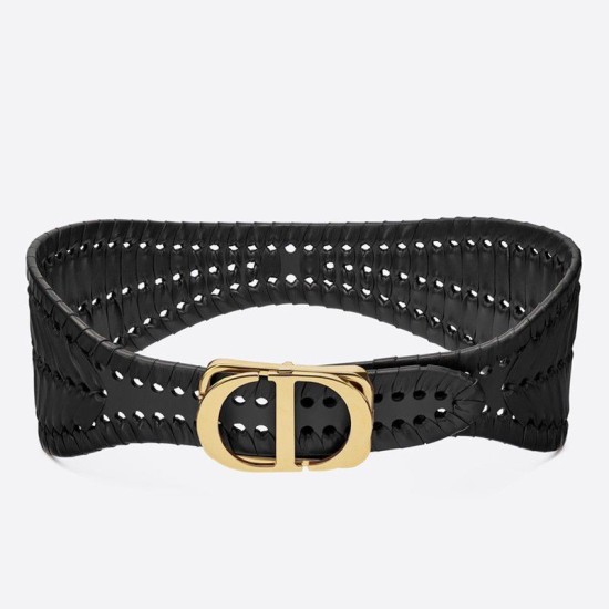 Replica Dior 30 Montaigne 40MM Belt Black Fake Dior 30 Montaigne 40MM Belt Black Replica