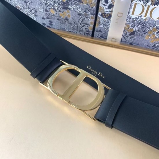 Replica Dior 30 Montaigne 40MM Belt Smooth Calfskin Black Fake Dior 30 Montaigne 40MM Belt Smooth Calfskin Black Replica