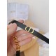 Replica Dior Caro 15MM Belt Calfskin and Chain Black Fake Dior Caro 15MM Belt Calfskin and Chain Black Replica