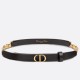 Replica Dior Caro 15MM Belt Calfskin and Chain Black Fake Dior Caro 15MM Belt Calfskin and Chain Black Replica