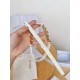 Replica Dior Caro 15MM Belt Calfskin and Chain White Replica Dior Caro 15MM Belt Calfskin and Chain White