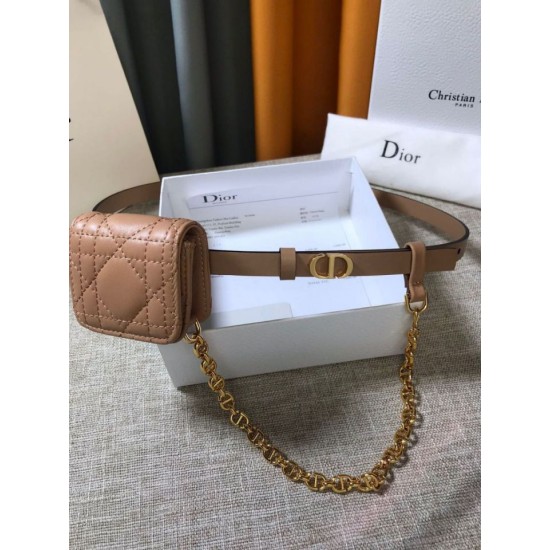 Fake Dior Caro 15MM Belt with Removable Pouch Beige Replica Fake Dior Caro 15MM Belt with Removable Pouch Beige Replica