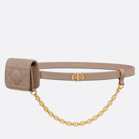 Fake Dior Caro 15MM Belt with Removable Pouch Beige Replica Fake Dior Caro 15MM Belt with Removable Pouch Beige Replica