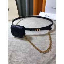 Replica Dior Caro 15MM Belt with Removable Pouch Black Replica Dior Caro 15MM Belt with Removable Pouch Black